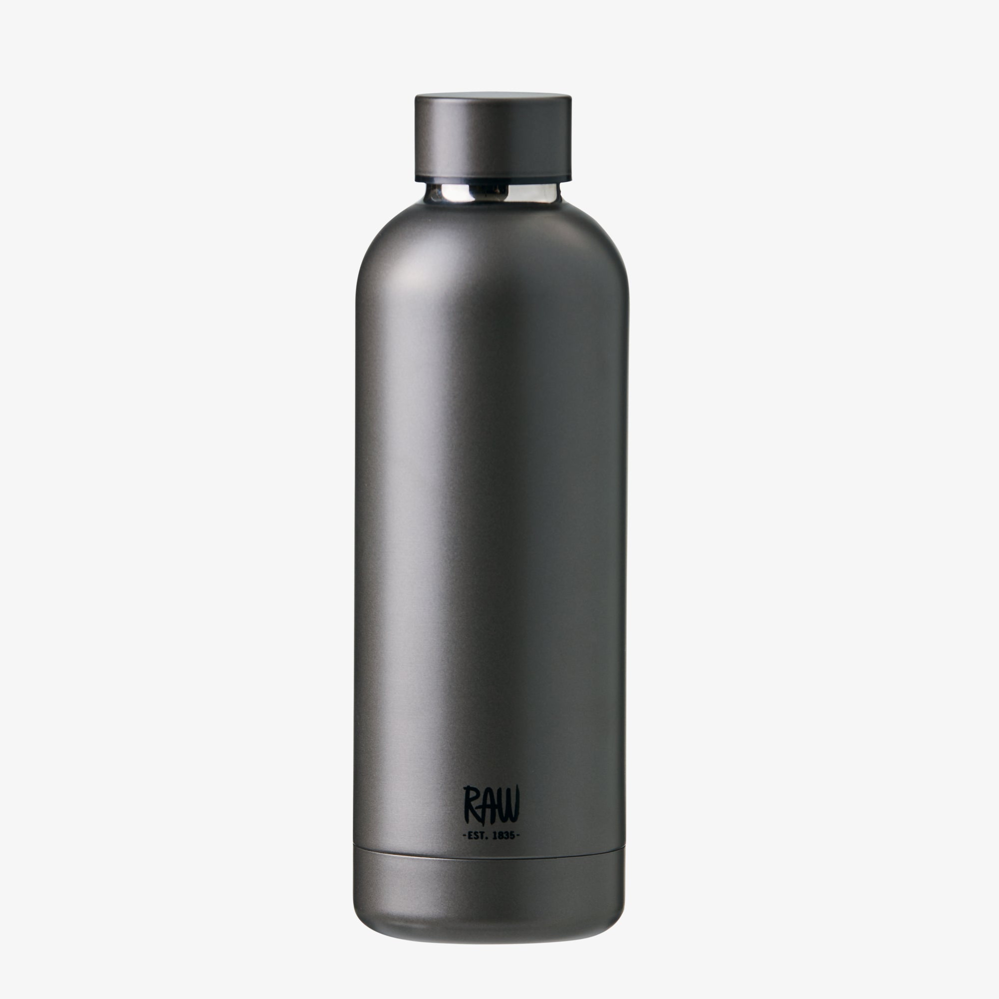 RAW To Go termoflaske | Metallic Dark Grey