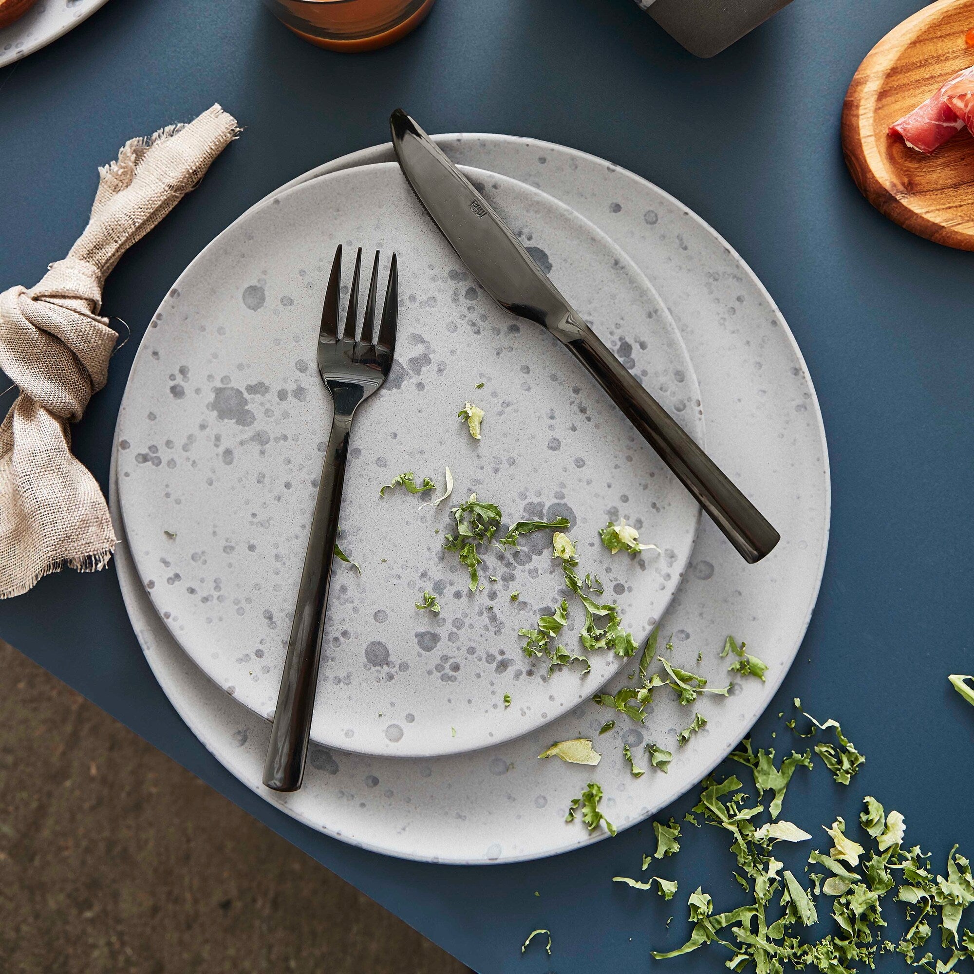 RAW frokosttallerken 4 stk. | Nordic Grey