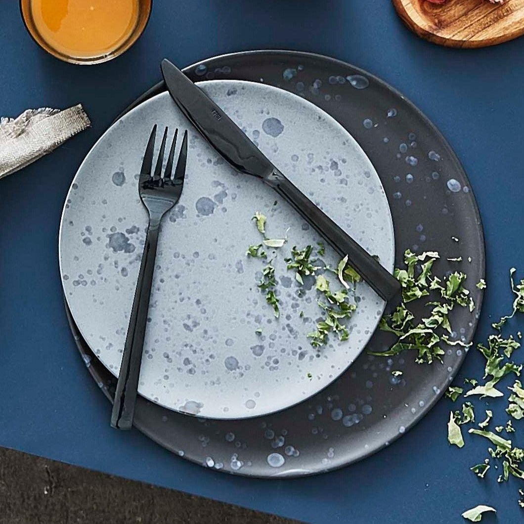 RAW desserttallerken 4 stk. | Nordic Grey