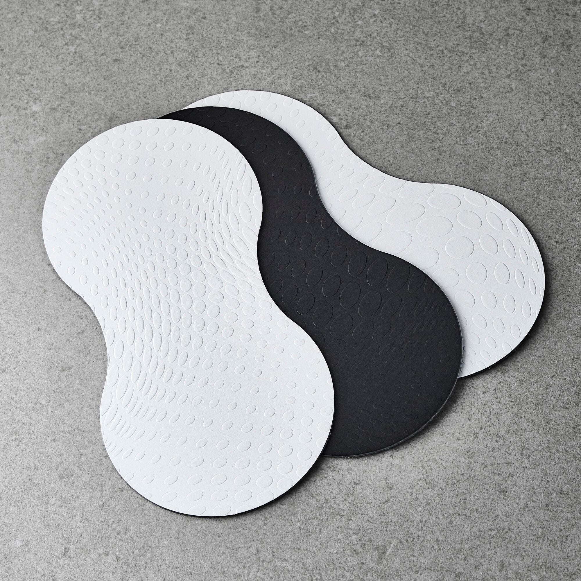 Karim Rashid double coaster 4 stk. | Mozzarella